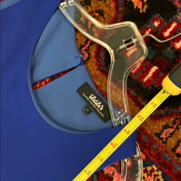 Blue Flowy dress, size M - Picture 5 of 5